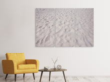 Laden Sie das Bild in den Galerie-Viewer, Leinwandbild 3-teilig Sandstrand