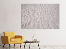 Laden Sie das Bild in den Galerie-Viewer, Leinwandbild 3-teilig Sandstrand