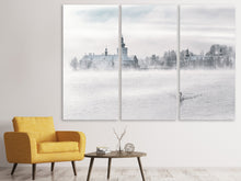 Laden Sie das Bild in den Galerie-Viewer, Leinwandbild 3-teilig Gmunden Schloss Ort