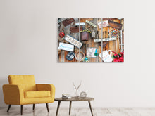 Laden Sie das Bild in den Galerie-Viewer, Leinwandbild 3-teilig Kreativer Coffee shop