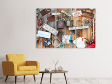 Laden Sie das Bild in den Galerie-Viewer, Leinwandbild 3-teilig Kreativer Coffee shop