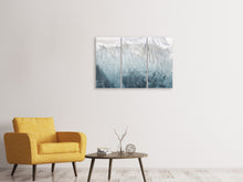 Laden Sie das Bild in den Galerie-Viewer, Leinwandbild 3-teilig Eis Kunst