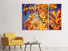Laden Sie das Bild in den Galerie-Viewer, Leinwandbild 3-teilig Der Nussbaum XL