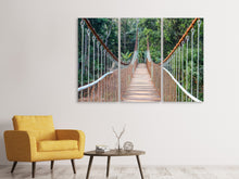 Laden Sie das Bild in den Galerie-Viewer, Leinwandbild 3-teilig Brücke für Mutige