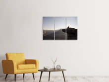 Laden Sie das Bild in den Galerie-Viewer, Leinwandbild 3-teilig Inspiration Berge