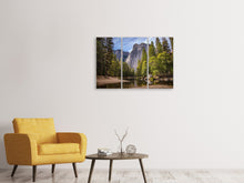 Laden Sie das Bild in den Galerie-Viewer, Leinwandbild 3-teilig Bestes Bergpanorama
