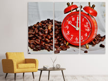 Laden Sie das Bild in den Galerie-Viewer, Leinwandbild 3-teilig Meine Kaffeepause