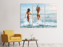Laden Sie das Bild in den Galerie-Viewer, Leinwandbild 3-teilig Strand Schönheiten