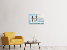 Laden Sie das Bild in den Galerie-Viewer, Leinwandbild 3-teilig Strand Schönheiten