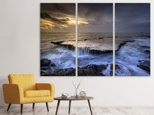 Laden Sie das Bild in den Galerie-Viewer, Leinwandbild 3-teilig Die Mythologie des Meer