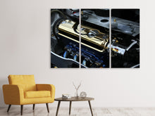 Laden Sie das Bild in den Galerie-Viewer, Leinwandbild 3-teilig Motor Tuning