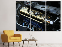 Laden Sie das Bild in den Galerie-Viewer, Leinwandbild 3-teilig Motor Tuning