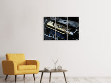 Laden Sie das Bild in den Galerie-Viewer, Leinwandbild 3-teilig Motor Tuning