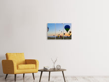 Laden Sie das Bild in den Galerie-Viewer, Leinwandbild 3-teilig Ballon Tour