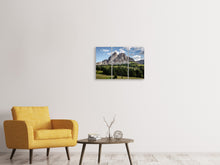 Laden Sie das Bild in den Galerie-Viewer, Leinwandbild 3-teilig Imposante Berglandschaft