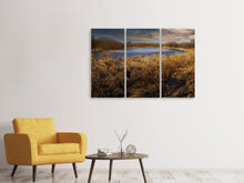 Laden Sie das Bild in den Galerie-Viewer, Leinwandbild 3-teilig Raue Naturlandschaft