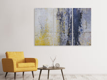 Laden Sie das Bild in den Galerie-Viewer, Leinwandbild 3-teilig Wand Texturen