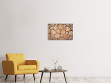 Laden Sie das Bild in den Galerie-Viewer, Leinwandbild 3-teilig Wand Bäume