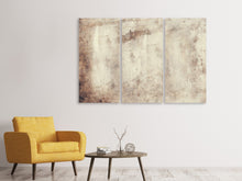 Laden Sie das Bild in den Galerie-Viewer, Leinwandbild 3-teilig Shabby chic Wand