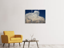 Laden Sie das Bild in den Galerie-Viewer, Leinwandbild 3-teilig Die Cumulus Wolke