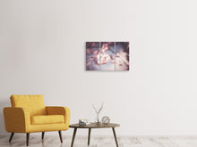 Laden Sie das Bild in den Galerie-Viewer, Leinwandbild 3-teilig Blüte XL
