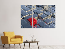 Laden Sie das Bild in den Galerie-Viewer, Leinwandbild 3-teilig Cube 2