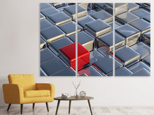 Laden Sie das Bild in den Galerie-Viewer, Leinwandbild 3-teilig Cube 2