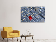 Laden Sie das Bild in den Galerie-Viewer, Leinwandbild 3-teilig Cube 5