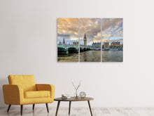 Laden Sie das Bild in den Galerie-Viewer, Leinwandbild 3-teilig London UK