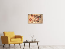 Laden Sie das Bild in den Galerie-Viewer, Leinwandbild 3-teilig Roher Fisch