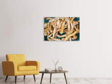 Laden Sie das Bild in den Galerie-Viewer, Leinwandbild 3-teilig Pommes Frites