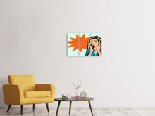 Laden Sie das Bild in den Galerie-Viewer, Leinwandbild 3-teilig Oh !