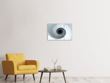 Laden Sie das Bild in den Galerie-Viewer, Leinwandbild 3-teilig 3D Wendeltreppe