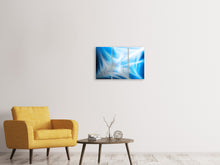 Laden Sie das Bild in den Galerie-Viewer, Leinwandbild 3-teilig Laser
