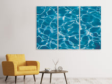Laden Sie das Bild in den Galerie-Viewer, Leinwandbild 3-teilig Pool