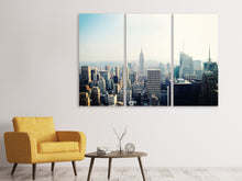 Laden Sie das Bild in den Galerie-Viewer, Leinwandbild 3-teilig NYC