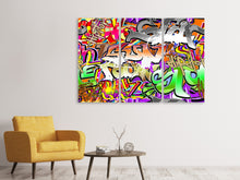 Laden Sie das Bild in den Galerie-Viewer, Leinwandbild 3-teilig Writings