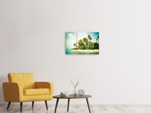 Laden Sie das Bild in den Galerie-Viewer, Leinwandbild 3-teilig Tobago Cays