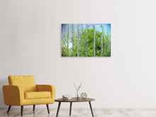 Laden Sie das Bild in den Galerie-Viewer, Leinwandbild 3-teilig Hinter dem Wasserfall