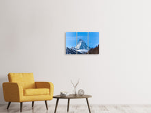 Laden Sie das Bild in den Galerie-Viewer, Leinwandbild 3-teilig Das majestätische Matterhorn
