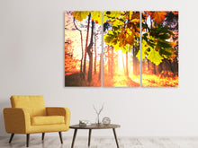 Laden Sie das Bild in den Galerie-Viewer, Leinwandbild 3-teilig Herbst