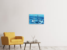 Laden Sie das Bild in den Galerie-Viewer, Leinwandbild 3-teilig Der Wassertropfen