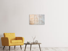 Laden Sie das Bild in den Galerie-Viewer, Leinwandbild 3-teilig Grunge Mauer