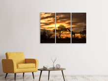 Laden Sie das Bild in den Galerie-Viewer, Leinwandbild 3-teilig African Dreams