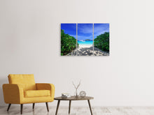 Laden Sie das Bild in den Galerie-Viewer, Leinwandbild 3-teilig Similan-Inseln