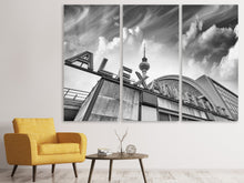 Laden Sie das Bild in den Galerie-Viewer, Leinwandbild 3-teilig Alexanderplatz