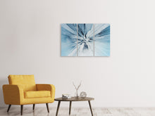 Laden Sie das Bild in den Galerie-Viewer, Leinwandbild 3-teilig Eiskunst
