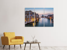 Laden Sie das Bild in den Galerie-Viewer, Leinwandbild 3-teilig Romantisches Venedig