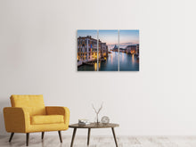 Laden Sie das Bild in den Galerie-Viewer, Leinwandbild 3-teilig Romantisches Venedig