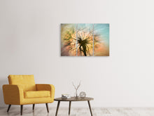 Laden Sie das Bild in den Galerie-Viewer, Leinwandbild 3-teilig XXL Pusteblume